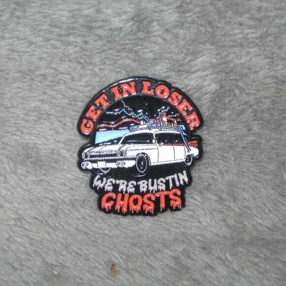Ghostbusters Get In Loser We're Bustin Ghosts Metal Enamel Pin 251042A2 - Picture 1 of 7